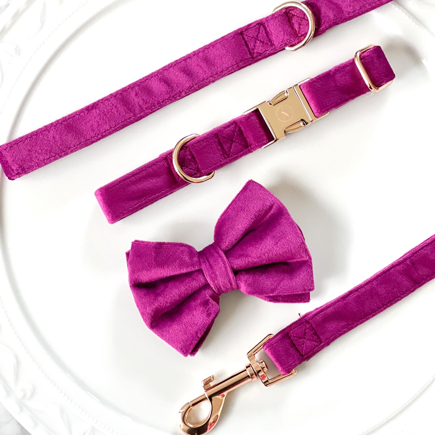 Velvet Collar - Amethyst