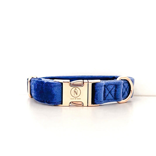 Velvet Collar - Azure