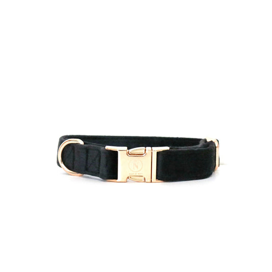 Velvet Collar - Black Diamond