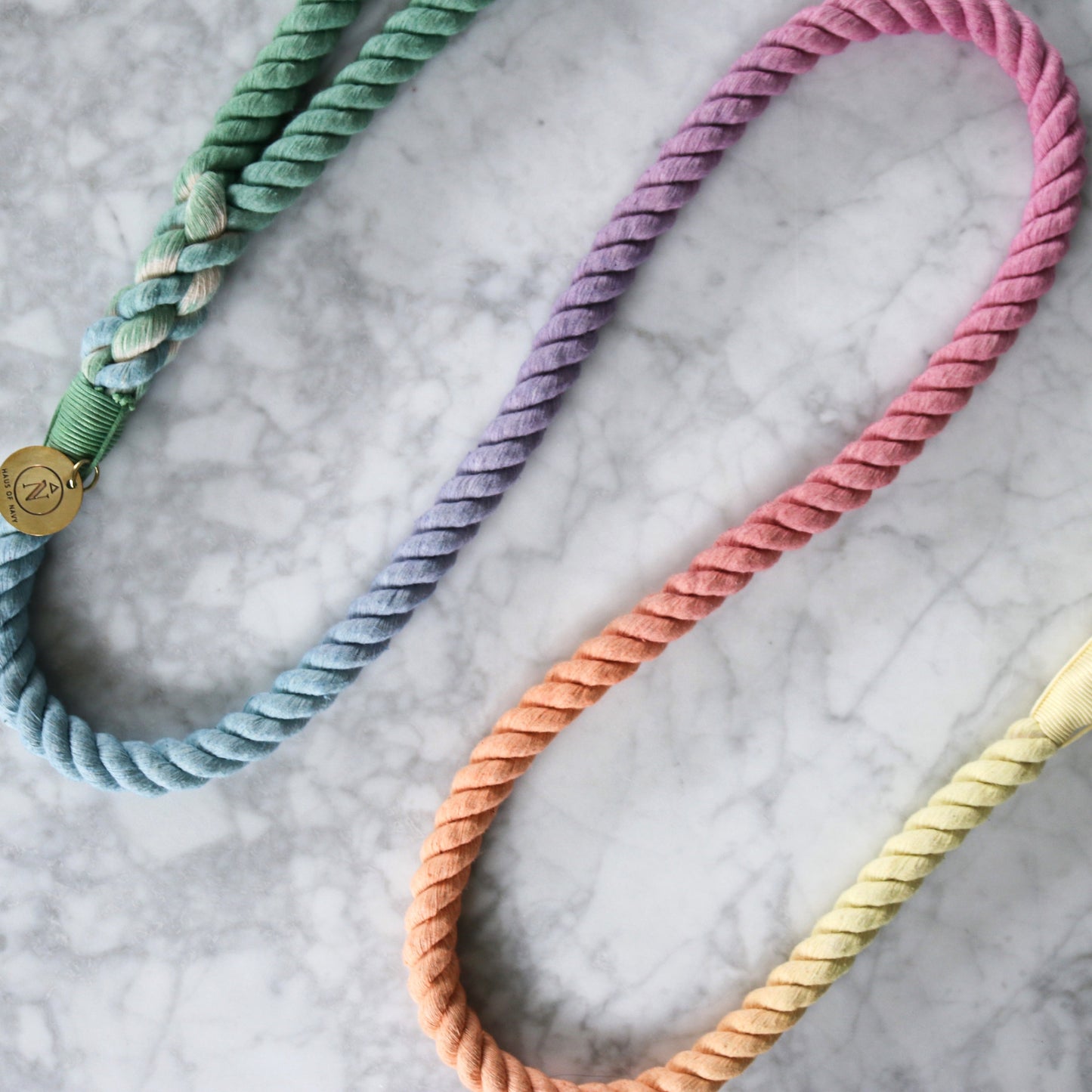 Rope Leash - Hello Yellow