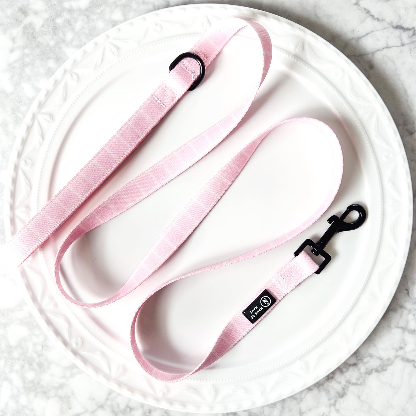 Leash - Pink Plaid