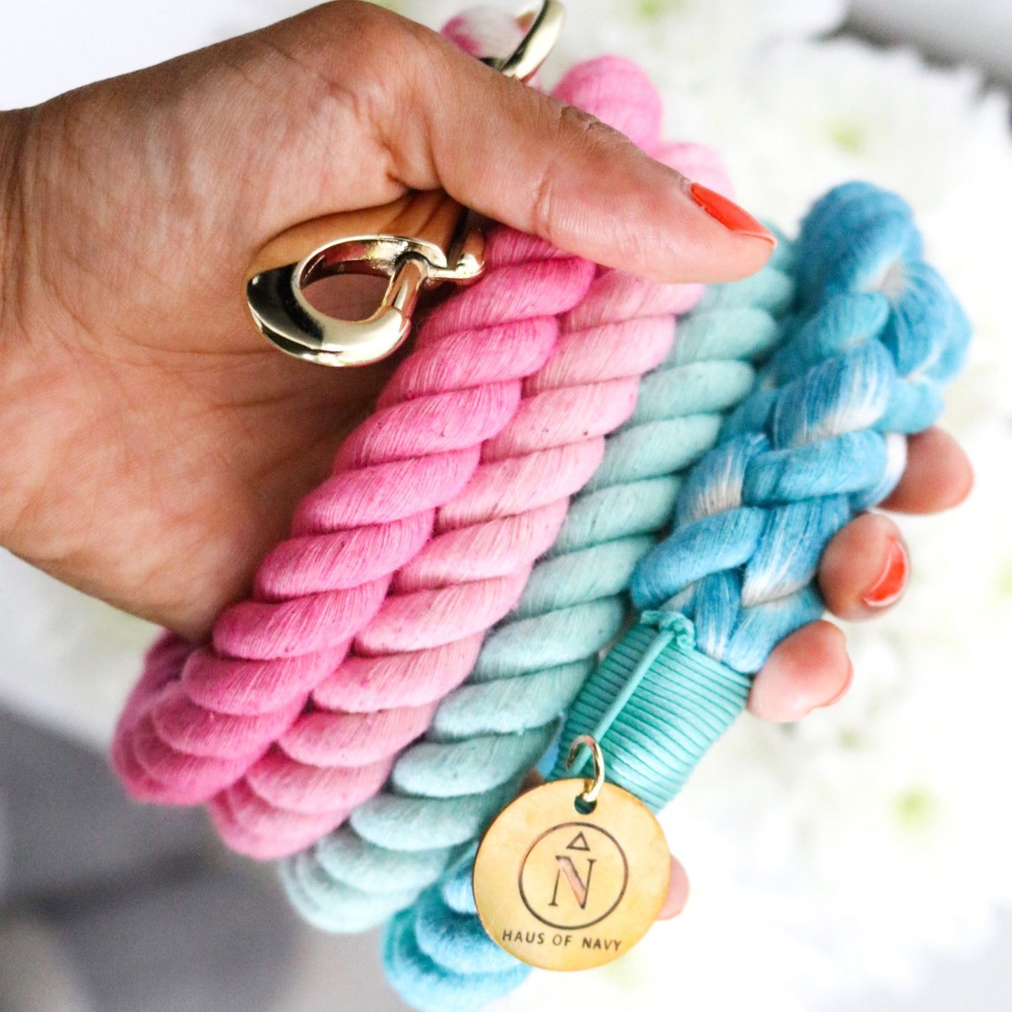 Rope Leash - Truly Navy