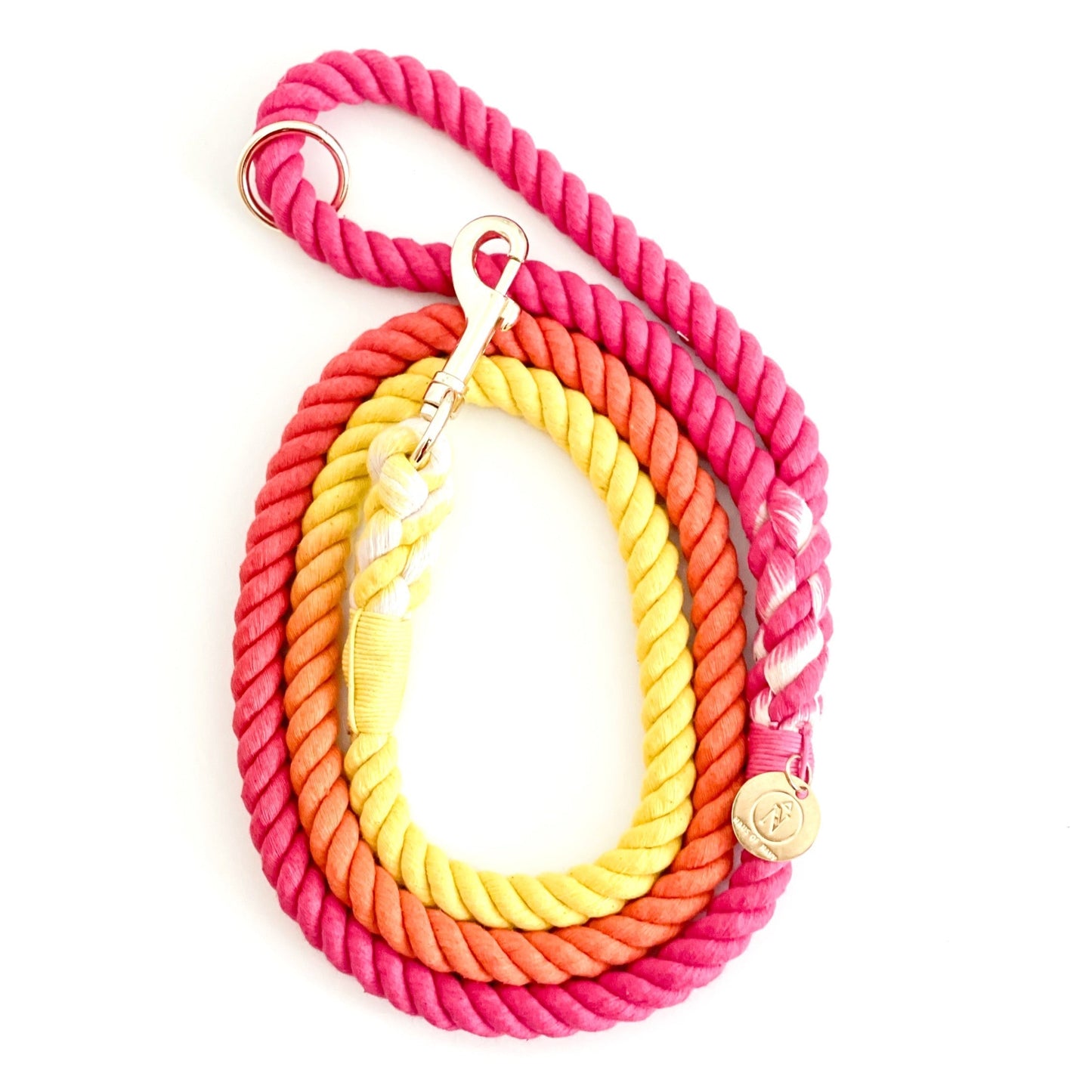 Rope Leash - Hello Yellow