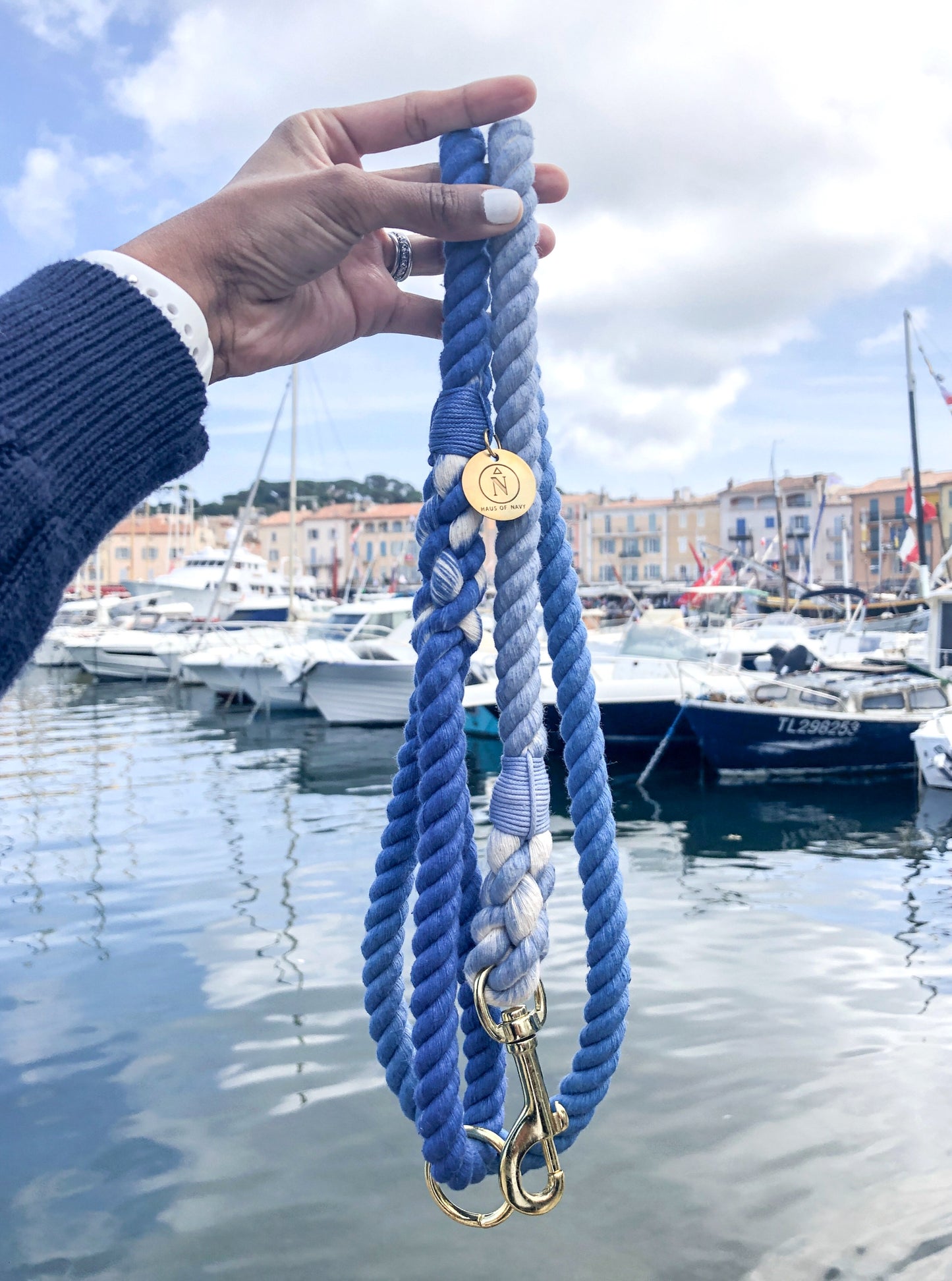 Rope Leash - Truly Navy