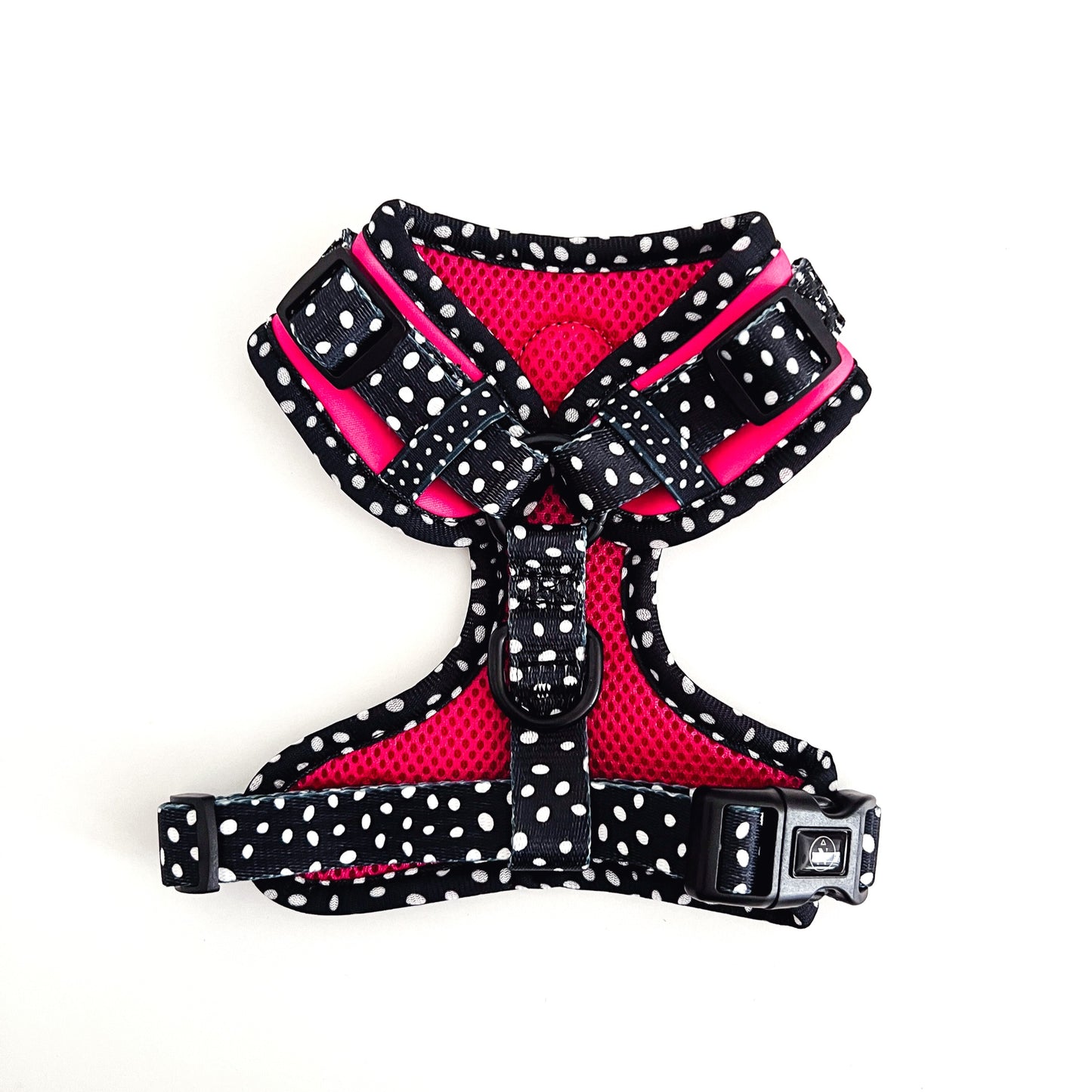 Adjustable Harness - Speckled Hot Pink