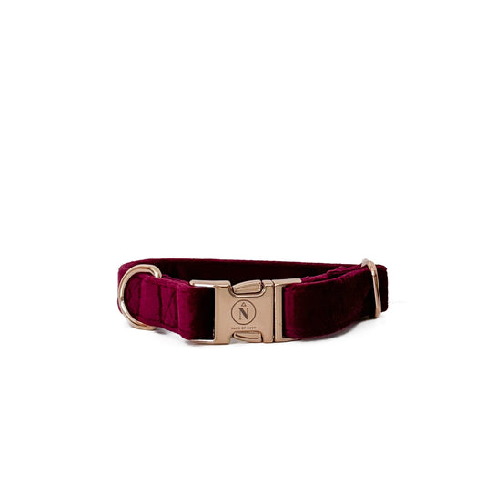 Velvet Collar - Ruby