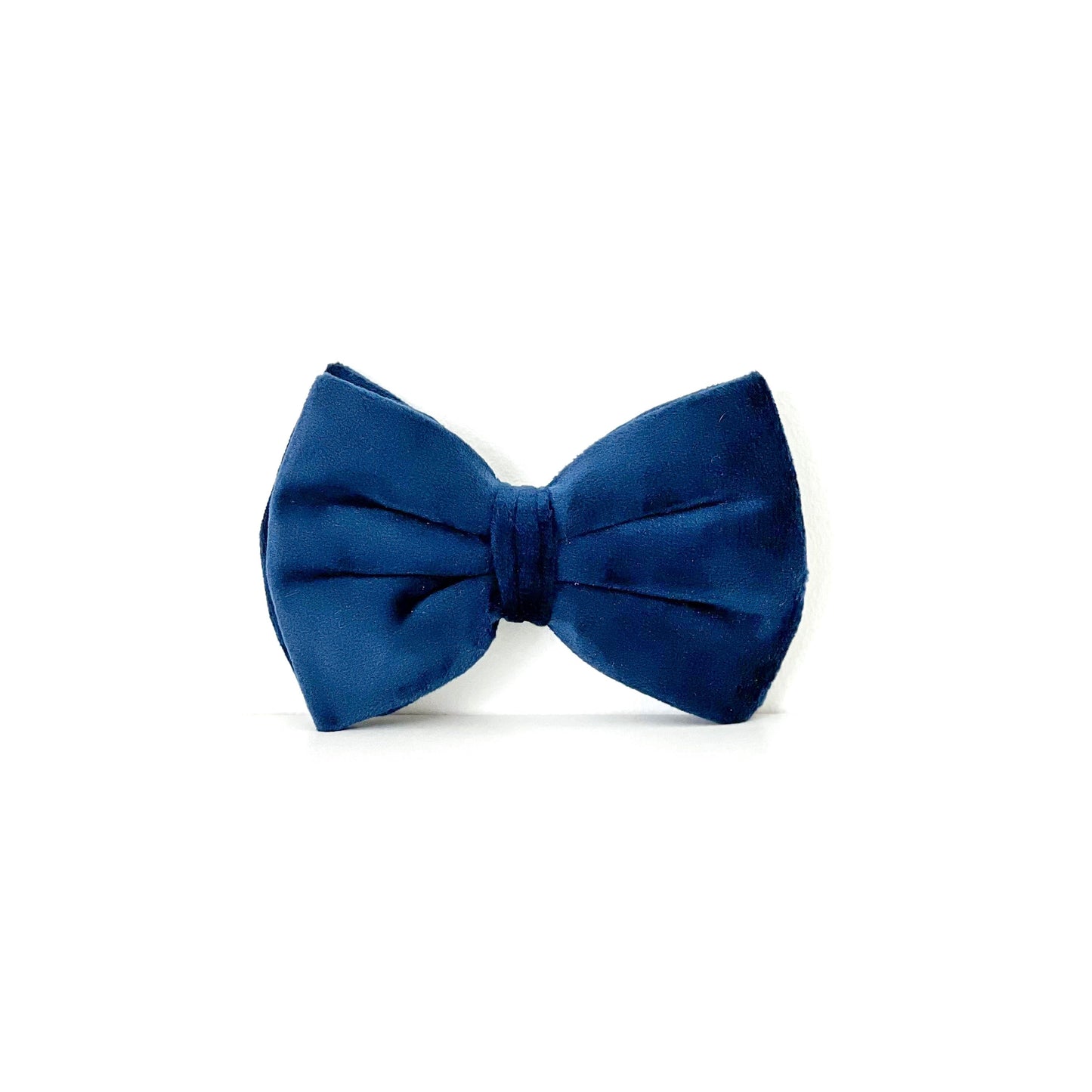 Velvet Bow Tie - Sapphire